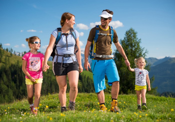 Seilbahnwandern in Großarl mit der ganzen Familie © grossarltal.info
