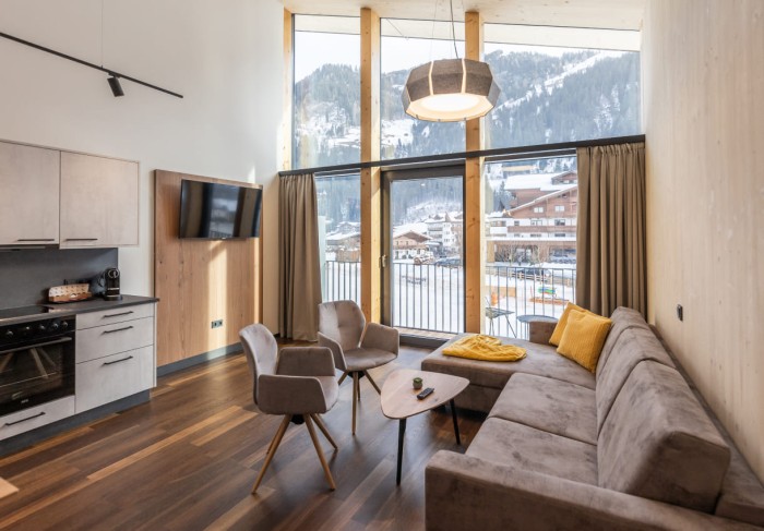 Das Appartement Kreuzkogel im Appartementhaus Lackner