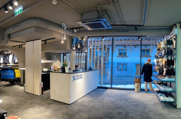 Anmeldung und Büro unserer Skischule Lackner