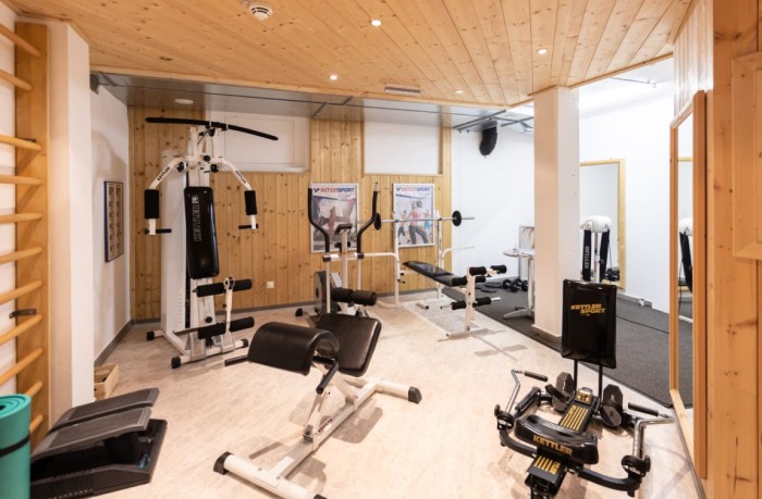 Fitnessraum im Haus