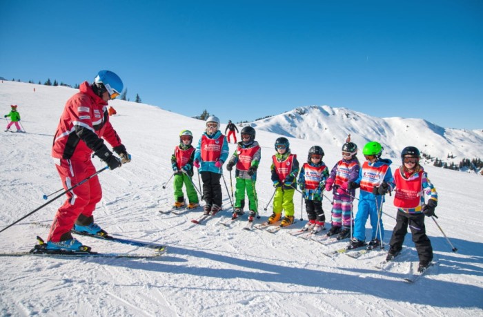 Kinderskikurse mit der Skischule Lackner, unserer eigenen Skischule in Großarl