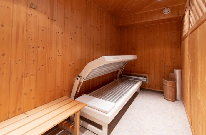 Solarium (gegen Gebühr) im Wellnessbereich