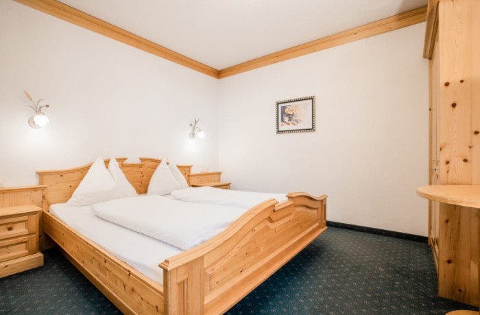 Bett in der Ferienwohnung in Großarl