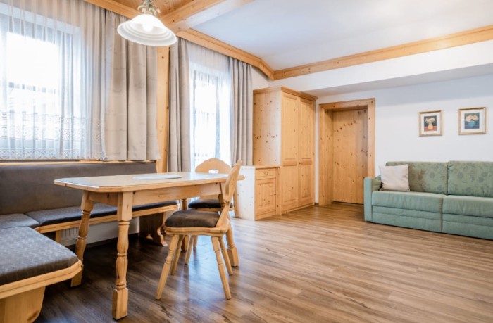 Wohnbereich in der Ferienwohnung in Großarl