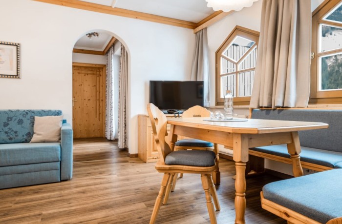 Freundliche Einrichtung in den 6 Appartements