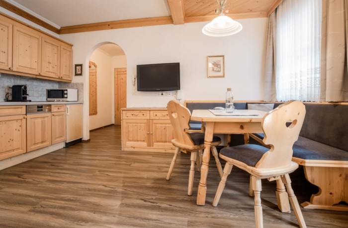 Wohnküche im Appartement