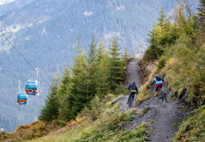 Single Bike Trail an der Hochbrandbahn © TVB Großarl, Erwin Haiden