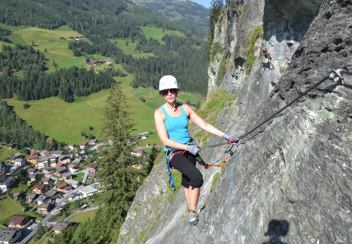 Klettern am Felsen © www.grossartal.info