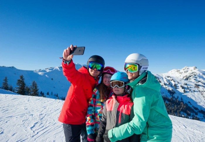 Selfie im Familieurlaub © www.grossarltal.info