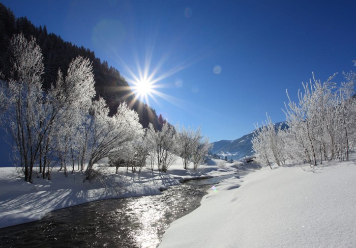 Tief verschneite Winterlandschaft © www.grossarltal.info