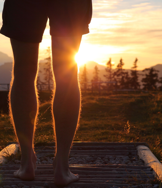 Sonnenuntergang in Großarl