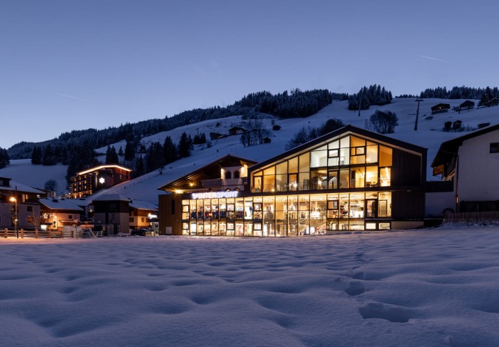 Außenansicht im Winter