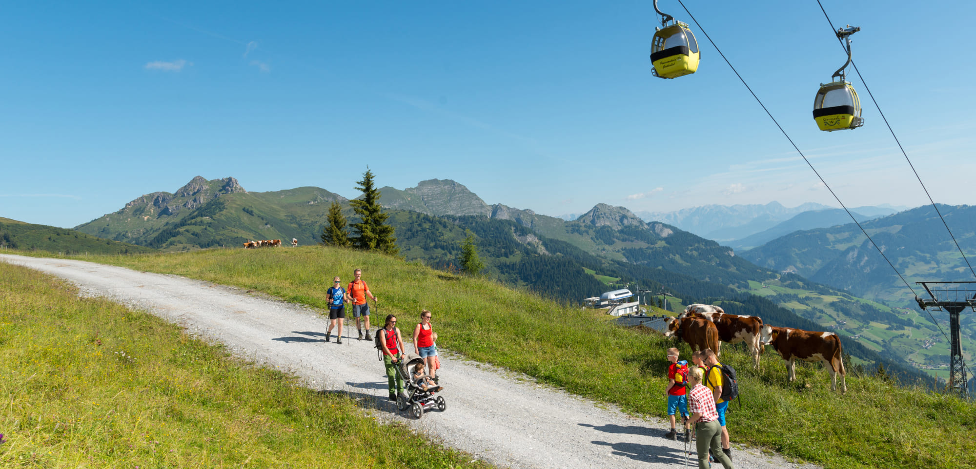 Großarler Bergbahnen im Sommer © TVB Großarltal